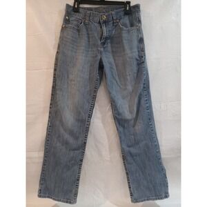 Cody James Core Mens Straight Leg Western Jeans Blue Medium Wash 31x32